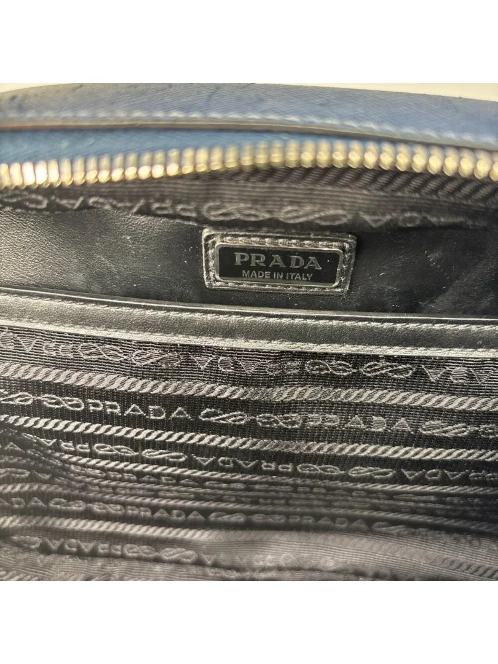 Prada Super IC Brick Saffiano Leather Shoulder Bag